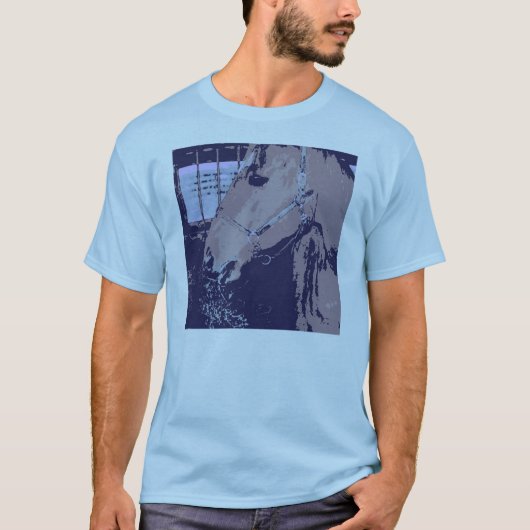 T-shirt Horse Pop Art (Devant)