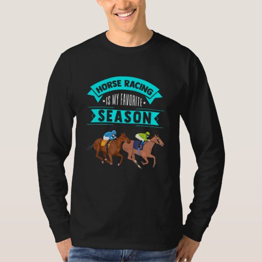 T-shirt Horse Racing Est Mon Application De Course De Chev (Devant)