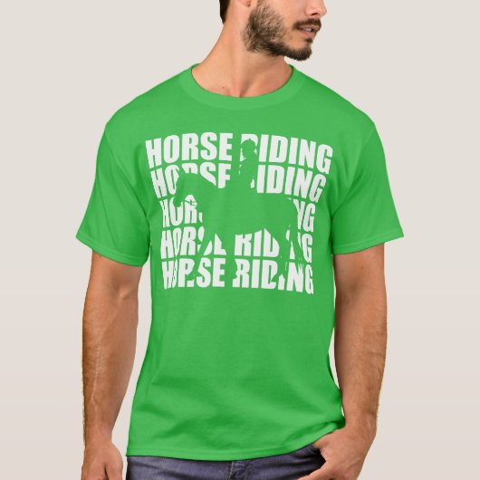 T-shirt Horse Riding fille (Devant)