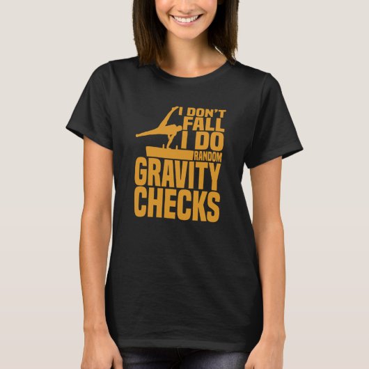 T-shirt Horse Riding Random Gravity Checks Horse Vaulting (Devant)