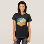 T-shirt Horse Shirt Retro Style (Devant entier)
