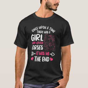 T-shirt Horse Show Girl Equestrian Rider Showjumping Compe