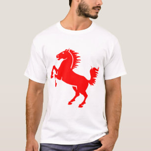 T-shirt Horse Stallion Equestrian Animal Equine Mane