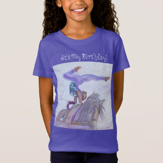 T-Shirt Horse Vaulting Anniversaire (Devant)