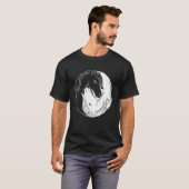 T-shirt Horse Yin and Yang (Devant entier)