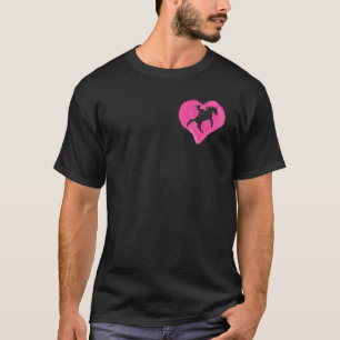 T-shirt Horseback Rider Horse Racing Horseback Heart Ridin