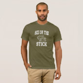 T-shirt HorseChaussure Pitching Base Bella Canvas (Devant entier)