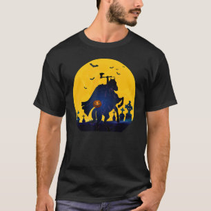 T-shirt Horseman Classic Retro sans tête Holloween Sleepy