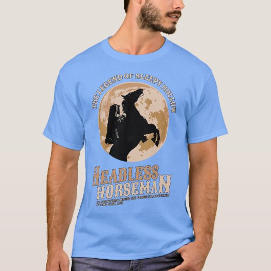 T-shirt Horseman sans tête theof (Devant)