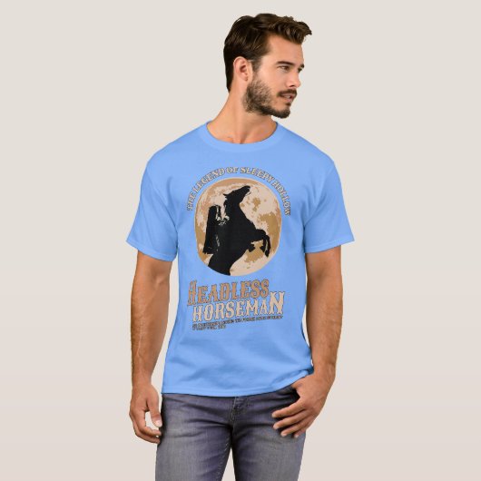 T-shirt Horseman sans tête theof (Devant entier)
