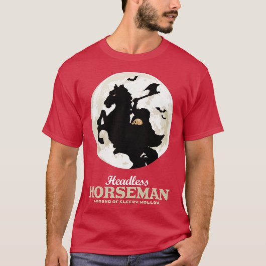 T-shirt Horsemann sans tête de la nuit d'Halloween (Devant)