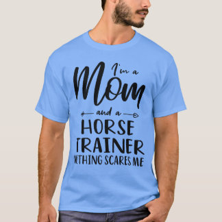 T-shirt Horserainer Maman Dire Pour Mères vintage
