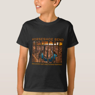T-shirt Horseshoe Bend Arizona Désert Randonnée Voyage en
