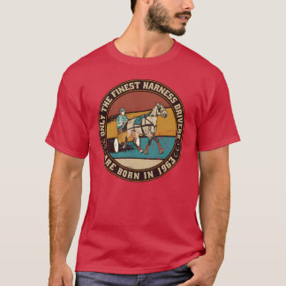 T-shirt HorsesrottingConducteurs nés en 1963 Anniversaire
