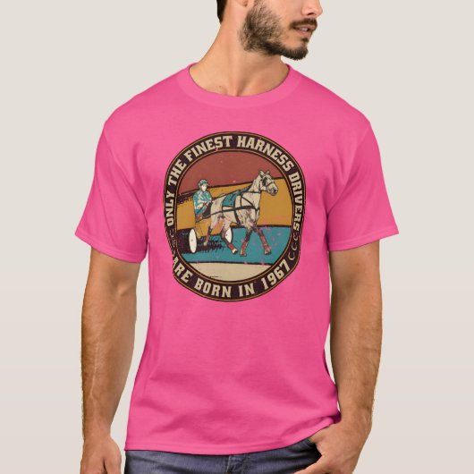T-shirt HorsesrottingConducteurs nés en 1967 Amis d'annive (Devant)