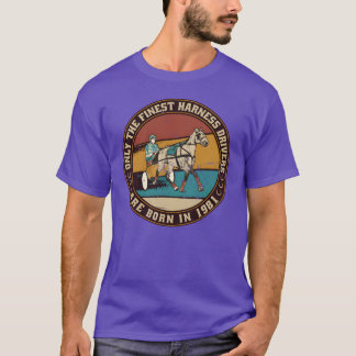 T-shirt HorsesrottingConducteurs nés en 1981 Anniversaire 
