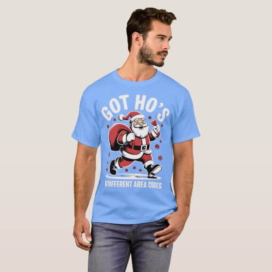 T-shirt Ho's dans les différents codes de zone (Devant entier)