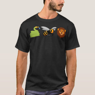 T-shirt Hose Bee Lion Icônes Drôle Hoches Be Lying Pun Int