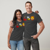 T-shirt Hose Bee Lion Je suis pompier (2) (Unisexe)