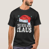 T-shirt Hospice Social Worker Claus Christmas Matching Co (Devant)