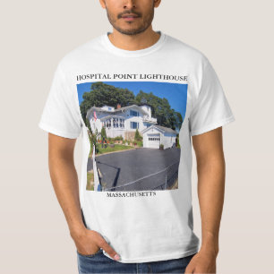 T-shirt Hospital Point Lighthouse, Massachusetts