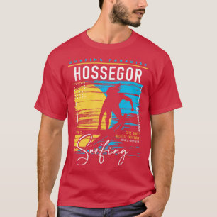T-shirt Hossegor Surfing Retro Surf Graphic Vintage Surfer