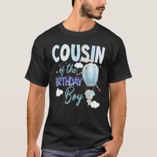 T-shirt Hot Air Balloon B Day Boy Party Group