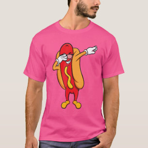T-shirt Hot Chien Garçon fille Juillet 4 Juillet Dabbing H