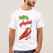 T-shirt Hot Chili - Attention : Mème alimentaire extra épi (Devant)