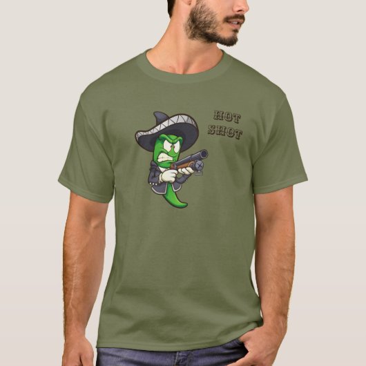 T-shirt Hot Chili Shot (Modifier) (Devant)