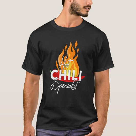 T-shirt Hot Chili Specialist (Devant)