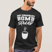 T-shirt Hot Chocolate Squad Bartender (Devant)