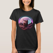 T-shirt Hot Chocolate Synthwave 80s Retrowave Aesthetic (Devant)