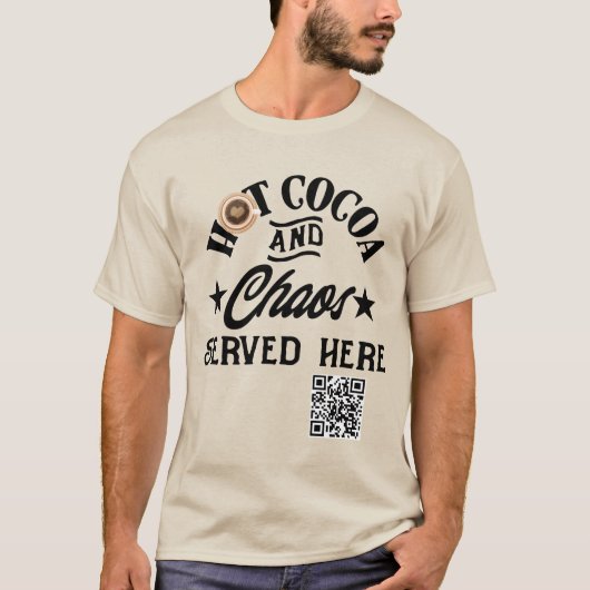T-shirt Hot Coca et Chaos Mens (Devant)