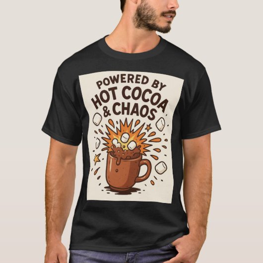 T-shirt Hot Cocoa Chaos Blast (Devant)