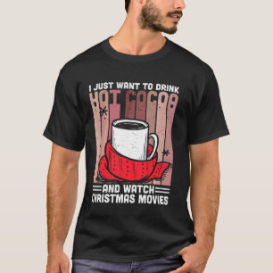 T-shirt Hot Cocoa Christmas Movie