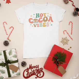 T-shirt Hot Cocoa Vibes Festif hiver