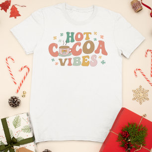 T-shirt Hot Cocoa Vibes Festif hiver