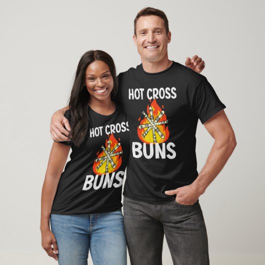 T-shirt Hot Cross Buns  Womens Hot Cross Buns pattern for  (Unisexe)