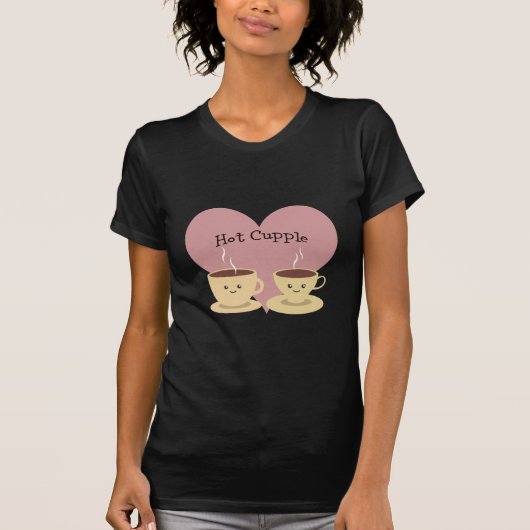 T-shirt Hot Cupple ! (Devant)