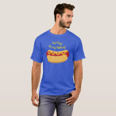 T-shirt Hot Dog Anniversaire de enfant Party Cuire mignonn (Devant entier)