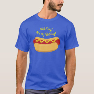 T-shirt Hot Dog Anniversaire de enfant Party Cuire mignonn