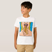 T-shirt Hot-dog de Madame Eating (Devant entier)