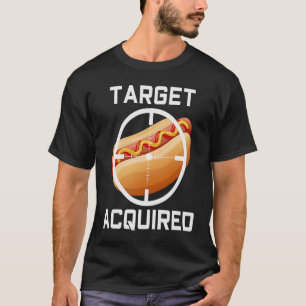 T-shirt Hot Dog Food Fun Cible Acquis Hotdogologue