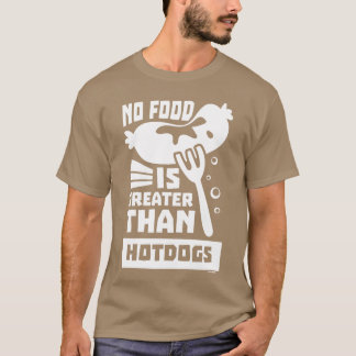 T-shirt Hot dog grilling snack car Fast Food retro