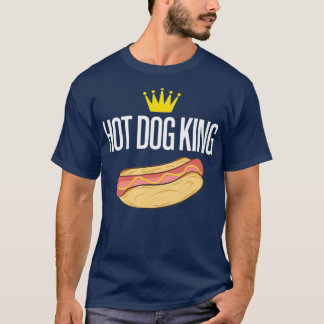 T-shirt Hot Dog King Funny