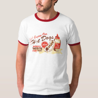 T-shirt Hot Dog tee