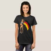 T-shirt Hot Fan Girl Germany (Devant entier)