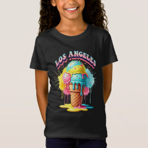 T-Shirt Hot Los Angeles, Melted Ice Cream, par Natasha Us