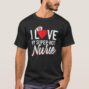 T-shirt Hot Nurse Valentines Day Love Rn Nursing Practice